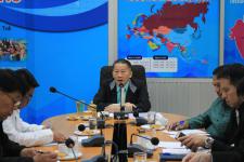 เทศบาลนครแม่สอดจัดการประชุมคณะผู้บริหารและหัวหน้าส่วนราชการเทศบาลนครแม่สอด ครั้งที่ 1/2561