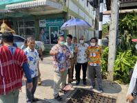 ทน.แม่สอด ลงพื้นที่ตรวจสภาพถนนชิดวนา ก่อนเริ่มดำเนินโครงการฯ 