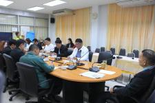 เทศบาลนครแม่สอดจัดการประชุมคณะผู้บริหารและหัวหน้าส่วนราชการเทศบาลนครแม่สอด ครั้งที่ 1/2561