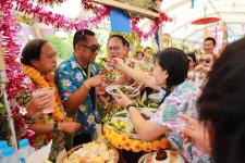 ทน.แม่สอด จัดโครงการประเพณีอาหารพื้นเมืองท้องถิ่น เทศบาลนครแม่สอด ประจำปี 2566