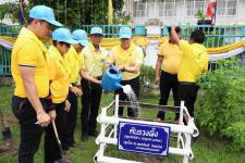 เทศบาลนครแม่สอด จัดกิจกรรมจิตอาสาปลูก “ต้นรวงผึ้ง” ต้นไม้มงคลด้วยหัวใจเฉลิมพระเกียรติ