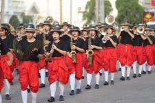 ทน.แม่สอด ร่วมพิธีอัญเชิญพระบรมรูปหล่อสมเด็จพระเจ้าตากสินมหาราช (ทรงม้า) ประดิษฐาน ณ วงเวียนแยกอุ้มผาง อำเภอแม่สอด จังหวัดตาก