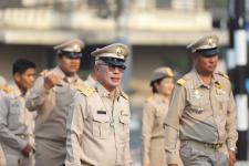 ทน.แม่สอด ร่วมพิธีอัญเชิญพระบรมรูปหล่อสมเด็จพระเจ้าตากสินมหาราช (ทรงม้า) ประดิษฐาน ณ วงเวียนแยกอุ้มผาง อำเภอแม่สอด จังหวัดตาก