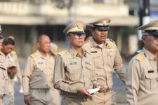 ทน.แม่สอด ร่วมพิธีอัญเชิญพระบรมรูปหล่อสมเด็จพระเจ้าตากสินมหาราช (ทรงม้า) ประดิษฐาน ณ วงเวียนแยกอุ้มผาง อำเภอแม่สอด จังหวัดตาก