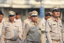 ทน.แม่สอด ร่วมพิธีอัญเชิญพระบรมรูปหล่อสมเด็จพระเจ้าตากสินมหาราช (ทรงม้า) ประดิษฐาน ณ วงเวียนแยกอุ้มผาง อำเภอแม่สอด จังหวัดตาก