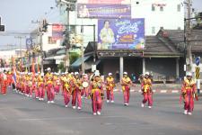 ทน.แม่สอด ร่วมพิธีอัญเชิญพระบรมรูปหล่อสมเด็จพระเจ้าตากสินมหาราช (ทรงม้า) ประดิษฐาน ณ วงเวียนแยกอุ้มผาง อำเภอแม่สอด จังหวัดตาก