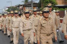 ทน.แม่สอด ร่วมพิธีอัญเชิญพระบรมรูปหล่อสมเด็จพระเจ้าตากสินมหาราช (ทรงม้า) ประดิษฐาน ณ วงเวียนแยกอุ้มผาง อำเภอแม่สอด จังหวัดตาก