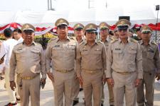 ทน.แม่สอด ร่วมพิธีอัญเชิญพระบรมรูปหล่อสมเด็จพระเจ้าตากสินมหาราช (ทรงม้า) ประดิษฐาน ณ วงเวียนแยกอุ้มผาง อำเภอแม่สอด จังหวัดตาก