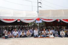 ทน.แม่สอด ร่วมพิธีอัญเชิญพระบรมรูปหล่อสมเด็จพระเจ้าตากสินมหาราช (ทรงม้า) ประดิษฐาน ณ วงเวียนแยกอุ้มผาง อำเภอแม่สอด จังหวัดตาก