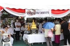 ทน.แม่สอด ร่วมพิธีอัญเชิญพระบรมรูปหล่อสมเด็จพระเจ้าตากสินมหาราช (ทรงม้า) ประดิษฐาน ณ วงเวียนแยกอุ้มผาง อำเภอแม่สอด จังหวัดตาก