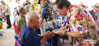 ทน.แม่สอด เข้าร่วมพิธีเปิดโครงการประเพณีท้องถิ่นสรงน้ำพระธาตุเจดีย์พญาหน่อกวิ้น ประจำปี 2566