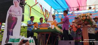 ทน.แม่สอด เข้าร่วมพิธีเปิดโครงการประเพณีท้องถิ่นสรงน้ำพระธาตุเจดีย์พญาหน่อกวิ้น ประจำปี 2566