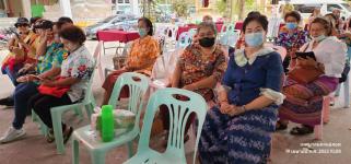 ทน.แม่สอด เข้าร่วมงานสงกรานต์ไทย สุขใจ๋ปี๋ใหม่เมืองชมรมผู้สูงอายุอำเภอแม่สอด
