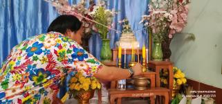 ทน.แม่สอด ร่วมพิธีสืบชะตาส่งเคราะห์บ้าน ชุมชนบัวคูณ และชุมชนสักทอง