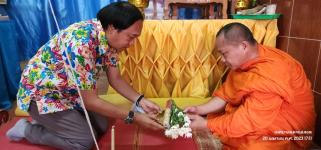 ทน.แม่สอด ร่วมพิธีสืบชะตาส่งเคราะห์บ้าน ชุมชนบัวคูณ และชุมชนสักทอง