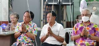 ทน.แม่สอด ร่วมพิธีสืบชะตาส่งเคราะห์บ้าน ชุมชนบัวคูณ และชุมชนสักทอง