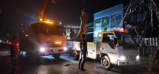 ทน.แม่สอด ลงพื้นที่สำรวจจากผลกระทบของพายุฤดูร้อน 