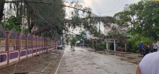 ทน.แม่สอด ลงพื้นที่สำรวจจากผลกระทบของพายุฤดูร้อน 