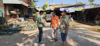 ทน.แม่สอด ลงพื้นที่สำรวจ เร่งดำเนินการช่วยเหลือผู้ประสบวาตภัยในเขตเทศบาลนครแม่สอด