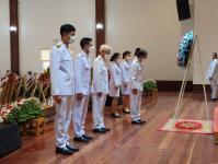 เทศบาลนครแม่สอด เข้าร่วมพิธีวางพวงมาลาในวันสมเด็จพระนเรศวรมหาราช