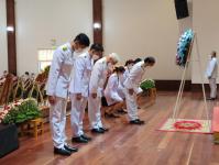 เทศบาลนครแม่สอด เข้าร่วมพิธีวางพวงมาลาในวันสมเด็จพระนเรศวรมหาราช