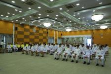 เทศบาลนครแม่สอด จัดพิธีรับพระราชทานเครื่องราชอิสริยาภรณ์ อันเป็นที่เชิดชูยิ่งช้างเผือก และเครื่องราชอิสริยาภรณ์อันมีเกียรติยศยิ่งมงกุฎไทย