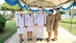 เทศบาลนครแม่สอด เข้าร่วมพิธีวางพวงมาลา ในวันสมเด็จพระนเรศวรมหาราช