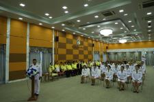 เทศบาลนครแม่สอด จัดพิธีรับพระราชทานเครื่องราชอิสริยาภรณ์ อันเป็นที่เชิดชูยิ่งช้างเผือก และเครื่องราชอิสริยาภรณ์อันมีเกียรติยศยิ่งมงกุฎไทย