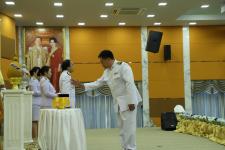 เทศบาลนครแม่สอด จัดพิธีรับพระราชทานเครื่องราชอิสริยาภรณ์ อันเป็นที่เชิดชูยิ่งช้างเผือก และเครื่องราชอิสริยาภรณ์อันมีเกียรติยศยิ่งมงกุฎไทย