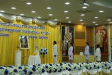 เทศบาลนครแม่สอด จัดพิธีรับพระราชทานเครื่องราชอิสริยาภรณ์ อันเป็นที่เชิดชูยิ่งช้างเผือก และเครื่องราชอิสริยาภรณ์อันมีเกียรติยศยิ่งมงกุฎไทย