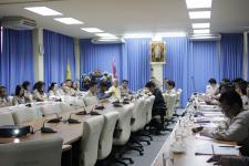 ประชุมคณะผู้บริหาร สมาชิกสภาเทศบาล หัวหน้าส่วนราชการ เทศบาลนครแม่สอดครั้งที่ 17/2559