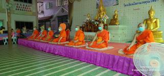 ทน.แม่สอด เข้าร่วมพิธีบรรพชาสามเณร เพื่อศึกษาพระปริยัติธรรม ประจำปี 2566