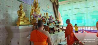 ทน.แม่สอด เข้าร่วมพิธีบรรพชาสามเณร เพื่อศึกษาพระปริยัติธรรม ประจำปี 2566