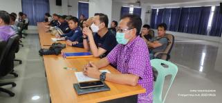 ทน.แม่สอด ประชุมฝ่ายป้องกันและบรรเทาสาธารณภัย เทศบาลนครแม่สอด