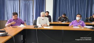 ทน.แม่สอด ประชุมฝ่ายป้องกันและบรรเทาสาธารณภัย เทศบาลนครแม่สอด