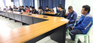 ทน.แม่สอด ประชุมฝ่ายป้องกันและบรรเทาสาธารณภัย เทศบาลนครแม่สอด