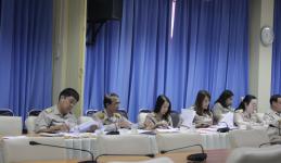 ประชุมคณะผู้บริหาร สมาชิกสภาเทศบาล หัวหน้าส่วนราชการ เทศบาลนครแม่สอดครั้งที่ 17/2559