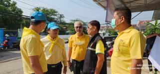 ทน.แม่สอด ร่วมกิจกรรมรณรงค์ป้องกันโรคไข้เลือดออก ร่วมกับ อสม. และโรงพยาบาลแม่สอด