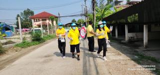 ทน.แม่สอด ร่วมกิจกรรมรณรงค์ป้องกันโรคไข้เลือดออก ร่วมกับ อสม. และโรงพยาบาลแม่สอด