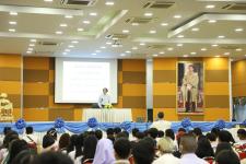 ทน.แม่สอด ร่วมพิธีเปิดโครงการปฐมนิเทศนักศึกษา ประจำภาคเรียนที่ 1 ปีการศึกษา 2566 