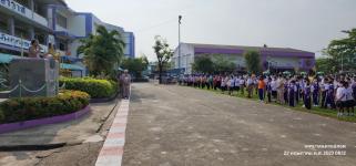 ทน.แม่สอด ตรวจเยี่ยมการเปิดเรียน ปีการศึกษา 2566 ณ โรงเรียนเทศบาลวัดบุญญาวาส สังกัดเทศบาลนครแม่สอด