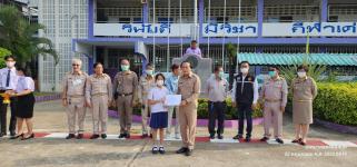 ทน.แม่สอด ตรวจเยี่ยมการเปิดเรียน ปีการศึกษา 2566 ณ โรงเรียนเทศบาลวัดบุญญาวาส สังกัดเทศบาลนครแม่สอด