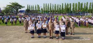 ทน.แม่สอด ตรวจเยี่ยมการเปิดเรียน ปีการศึกษา 2566 ณ โรงเรียนเทศบาลวัดบุญญาวาส สังกัดเทศบาลนครแม่สอด