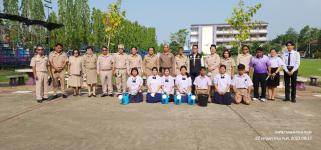 ทน.แม่สอด ตรวจเยี่ยมการเปิดเรียน ปีการศึกษา 2566 ณ โรงเรียนเทศบาลวัดบุญญาวาส สังกัดเทศบาลนครแม่สอด