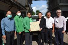 ทน.แม่สอด รับมอบน้ำดื่ม สนับสนุนโดยธนาคารเพื่อการเกษตรและสหกรณ์การเกษตร (ธกส.)