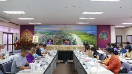 ทน.แม่สอด ร่วมประชุมคณะกรรมการร่วมภาครัฐและเอกชน เพื่อพัฒนาและแก้ไขปัญหาทางเศรษฐกิจจังหวัดตาก (กรอ.จังหวัดตาก)