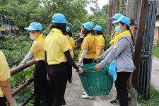 ทน.แม่สอด จัดกิจกรรมจิตอาสาบำเพ็ญสาธารณประโยชน์เนื่องในโอกาสวันเฉลิมพระชนมพรรษาสมเด็จพระนางเจ้าฯ พระบรมราชินี 