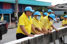 ทน.แม่สอด จัดกิจกรรมจิตอาสาบำเพ็ญสาธารณประโยชน์เนื่องในโอกาสวันเฉลิมพระชนมพรรษาสมเด็จพระนางเจ้าฯ พระบรมราชินี 