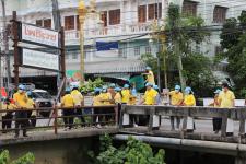 ทน.แม่สอด จัดกิจกรรมจิตอาสาบำเพ็ญสาธารณประโยชน์เนื่องในโอกาสวันเฉลิมพระชนมพรรษาสมเด็จพระนางเจ้าฯ พระบรมราชินี 