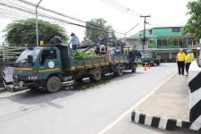 ทน.แม่สอด จัดกิจกรรมจิตอาสาบำเพ็ญสาธารณประโยชน์เนื่องในโอกาสวันเฉลิมพระชนมพรรษาสมเด็จพระนางเจ้าฯ พระบรมราชินี 